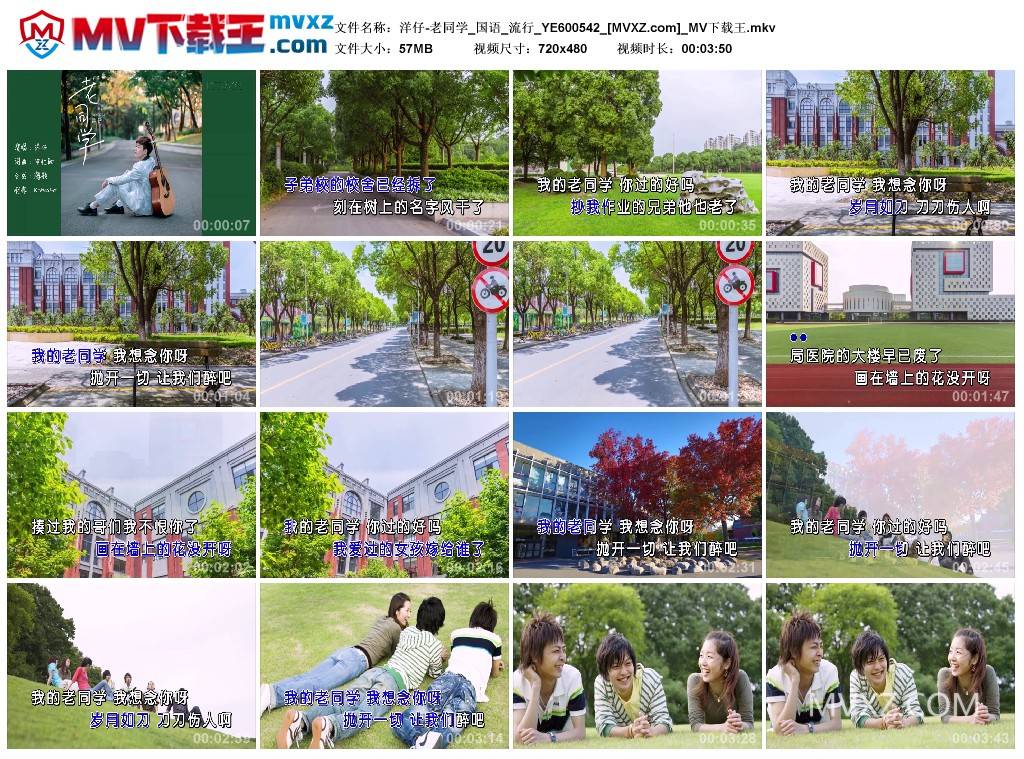 洋仔-老同学_国语_流行_YE600542